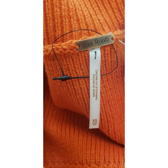 Free People Orange Sweater - Picture 8 of 9